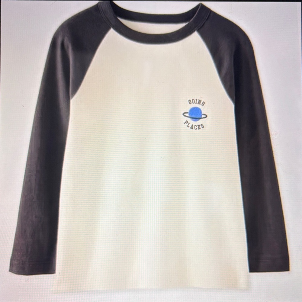 Hanna Andersson Going Places Baseball T Shirt, 6-7
